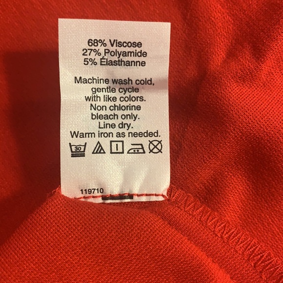 Red J.Crew Factory work dress - Picture 4 of 4